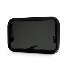 Side tilt window for a Madovan 500x500 camper