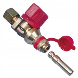Nozzle, gas connector, quick connector, 8mm connection
