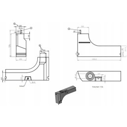 Clear and gray water tank Ducato 18,112 l