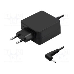 1 pcs x QOLTEC - 50067 - Power supply: switched-mode, plug, 12VDC, 3.33A, 40W, Out: 2,5/0,7