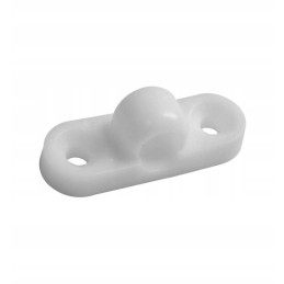 Plastic vestibule hook, white, 5 pcs. Brunner