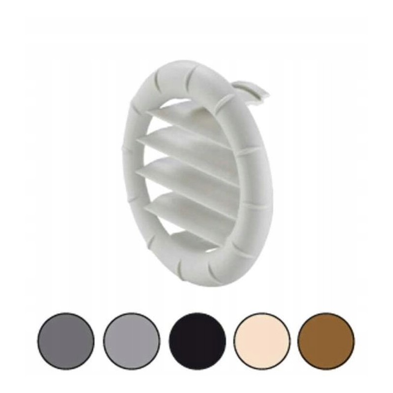 Cover for the ventilation grille outlet of truma trailers