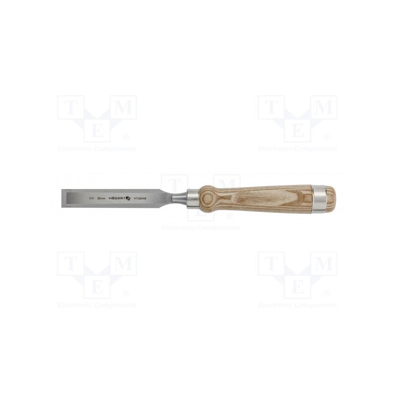 1 pcs x Hu00d6GERT TECHNIK - HT3B848 - Chisel, wood, Tipwidth: 20mm, L: 140mm