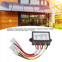 Mppt solar controller 150w 10 12v anti backflow