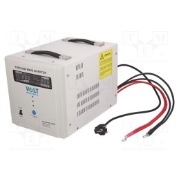 1 pcs x VOLT POLSKA - SINUSPRO-1500E - Converter: DC/AC, 1.05kW, Uout: 230VAC, Out: mains 230V, 0÷40°C, 12V