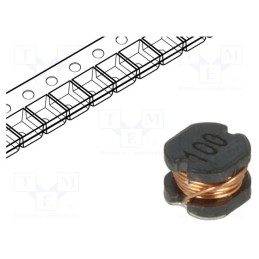 10 pcs x FERROCORE - DLG-0403-680 - Inductor: wire, SMD, 0403, 68uH, 0.37A, 1.12Ω