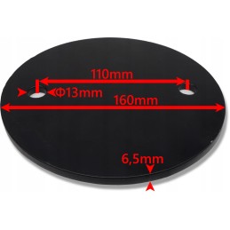 Trailer bumper spring plate HL HW 6011 8011