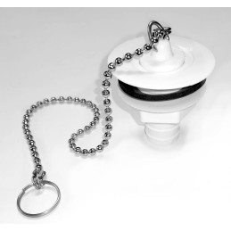 Straight drain, 19mm sink plug