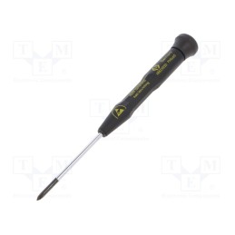 1 pcs x C.K - T4882X0 ESD - Screwdriver, Phillips, precision, PH0, ESD, PRECISION