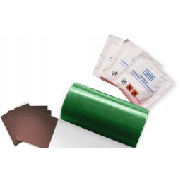 Tarpaulin summer repair kit 220x10cm green
