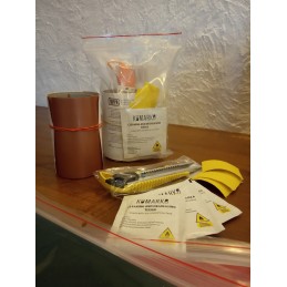 Tarpaulin summer repair kit 220x10cm green