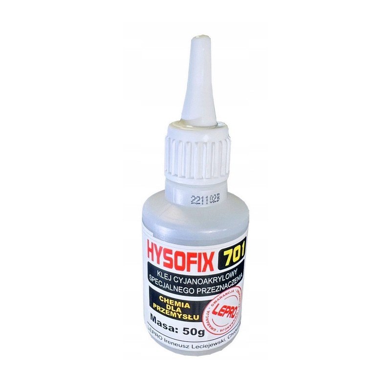 Strong cyanoacrylate glue mega hysofix 701 50g