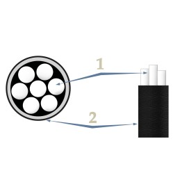 Rope rubber rope black rubber expander 10mm