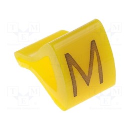 1 pcg x KURANT - MZ-1/M - Markers, Marking: M, 1.7÷3.5mm, H: 7mm, A: 6mm, -30÷100°C, leaded