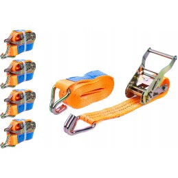 Transport straps x4, 6m 35mm 2t