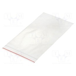 1 pcg x PLAST - PL.TOR150X250 - Self-seal bag, L: 250mm, Width: 150mm, Thick: 40um, polyetylene