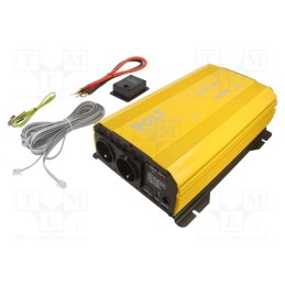 1 pcs x VOLT POLSKA - POWER SINUS 3000 12/230V - Converter: DC/AC, 3kW, Uout: 230VAC, Out: mains 230V, 12V, universal