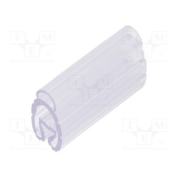 1 pcg x PARTEX - PT+20021A - Markers, 4÷10mm, PVC, transparent, -30÷60°C, PT+20, UL94V-0, W: 6mm
