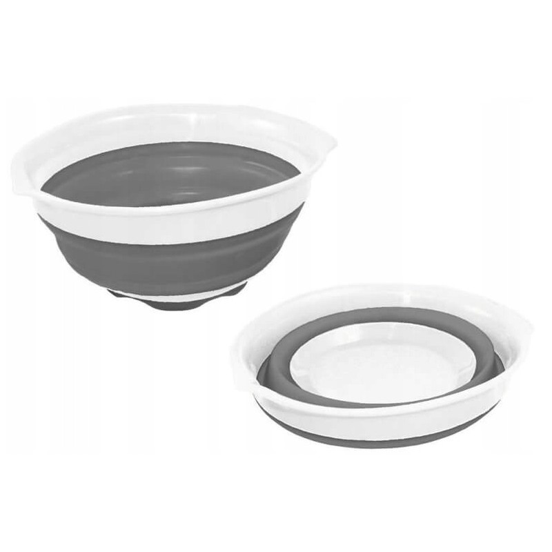 Folding bowl 1 5l gray haba