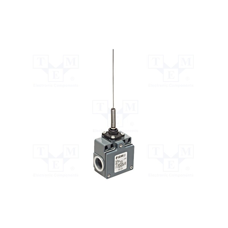1 pcs x PIZZATO ELETTRICA - FZ 521 - Limit switch, NO + NC, 10A, max.500VAC, max.250VDC, PG13,5, IP67