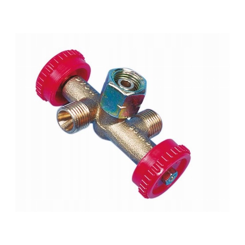 Gas connector with valves 09 706 00 in power