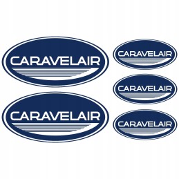 Caravelair camper camping trailer set
