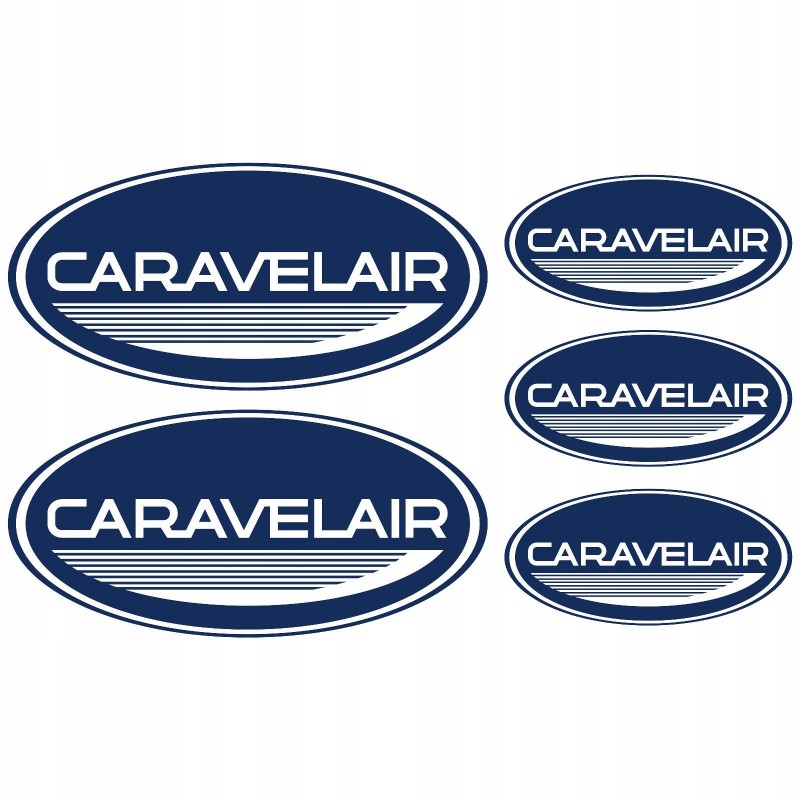 Caravelair camper camping trailer set