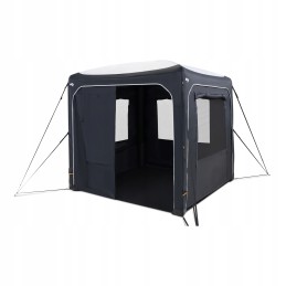 Free-standing awning vestibule dometic hub 2