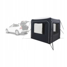 Free-standing awning vestibule dometic hub 2