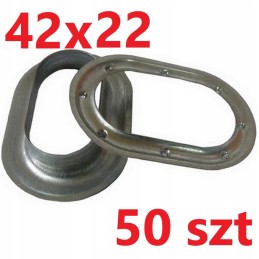 Oval tarpaulin eyelets for 42x22 50x tarpaulins