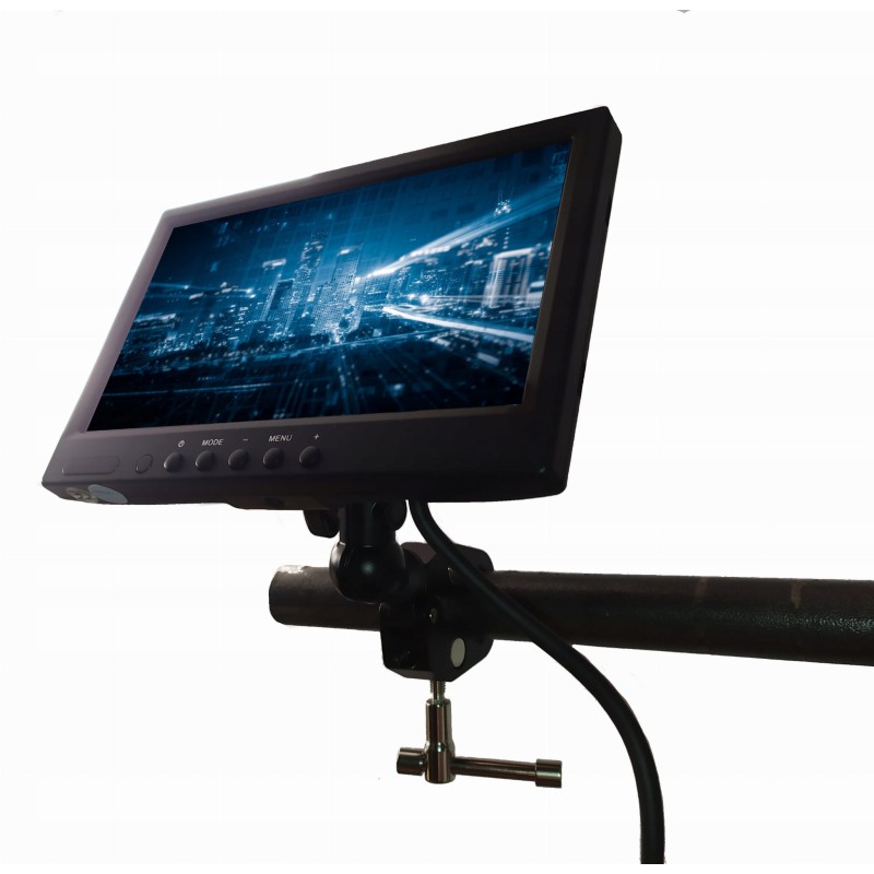 5 to 10 inch monitor holder for a tube
