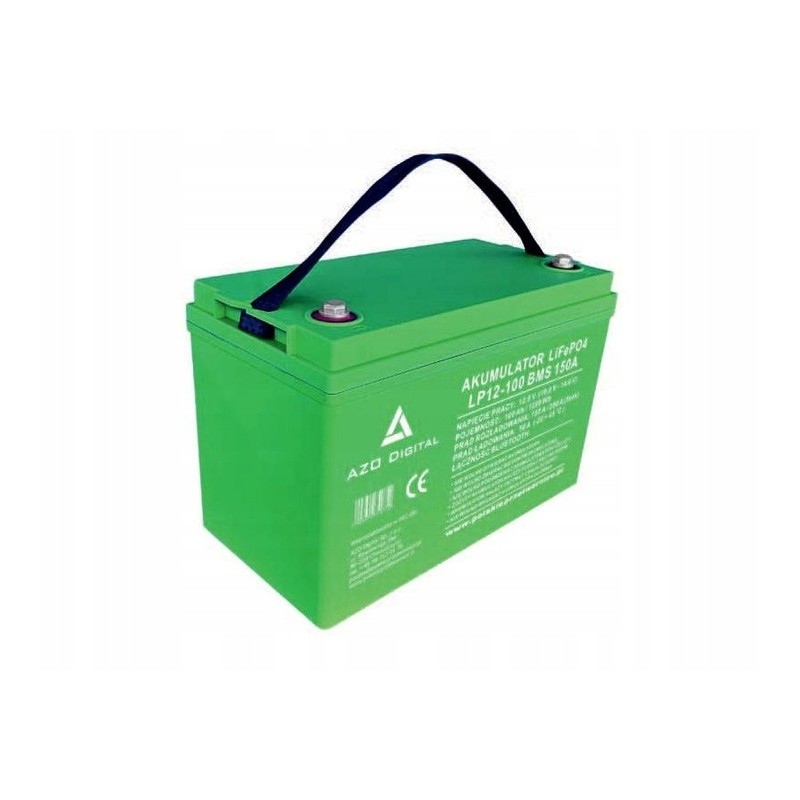 Lifepo4 battery 100ah 12v 150a bms bluetooth heating mat