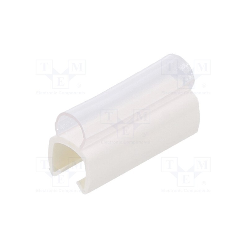 1 pcg x PARTEX - PTC30015A9 - Markers, Marking: empty, 4÷5mm, PVC, white, -30÷60°C, push-in