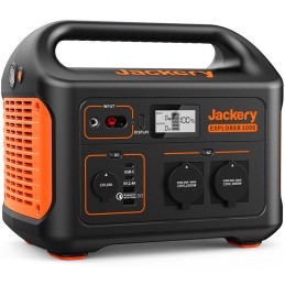 Portable power station jackery explorer 1000eu usb all cables