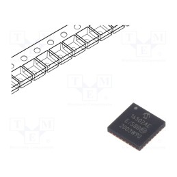 1 pcs x MICROCHIP TECHNOLOGY - MCP16502TAE-E/S8B - IC: PMIC, LDO,DC/DC converter, Uin: 2.7÷5.5VDC, 0.3÷1A, VQFN32