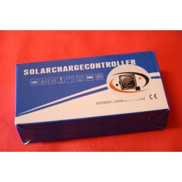 30a solar charging controller pwm lcd usb 12 24v