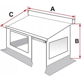 Fiamma privacy room 300 ducato f80 f65 awning tent from 2006