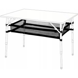 Hanging net under the Brunner storack table 80 x 60 cm