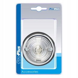 Position lamp white round 70mm retro proplus hq
