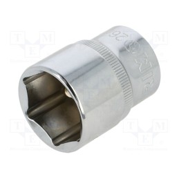 1 pcs x IRIMO - 121-26-1 - Socket, 6-angles,socket spanner, HEX 26mm, 1/2', 42mm