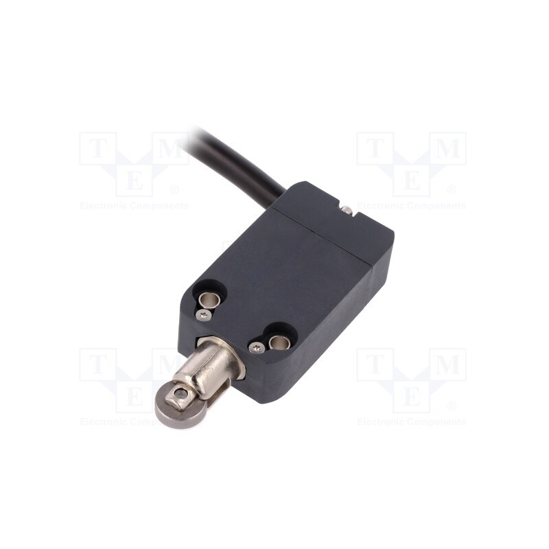 1 pcs x PIZZATO ELETTRICA - NF B110BB-DN2 - Limit switch, metal roller Ø12mm, NO + NC, 10A, max.250VAC, IP67