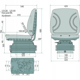 Air-sprung seat 240920024