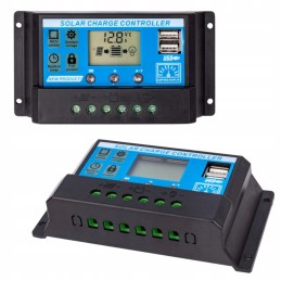 Solar photovoltaic panel 100w 18v set controller cables