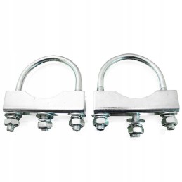 2x clamp clamp holder for trailer support 60mm