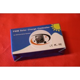 10a solar charging controller pwm lcd usb 12 24v