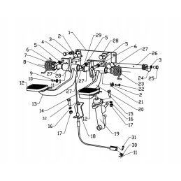 Brake pump forklift hc hangcha cpyd cpcd cpqyd 15 18 xf series