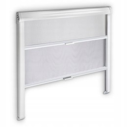 Sunscreen roller blind with mosquito net Seitz Rastrollo 3000 1360x81