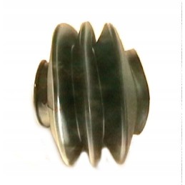 The rubber cover will accommodate 35 alcove bellows in the shaft