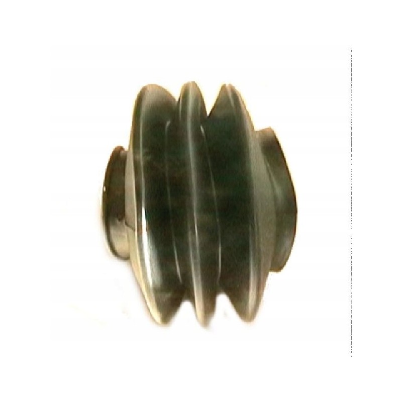 The rubber cover will accommodate 35 alcove bellows in the shaft