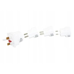 World adapter crusader travel adapter set